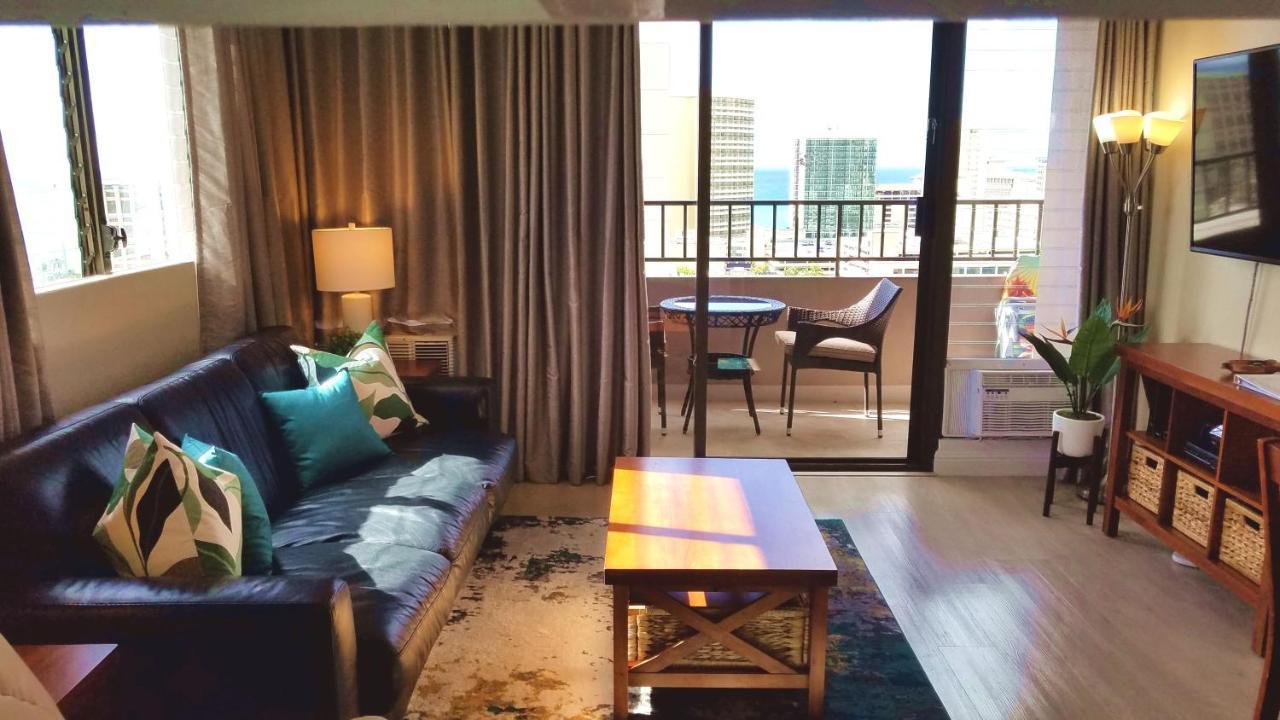 Waikiki Kuhio 1-Bedrm Apt, Ocean View, Free Parking & Wifi Гонолулу Экстерьер фото
